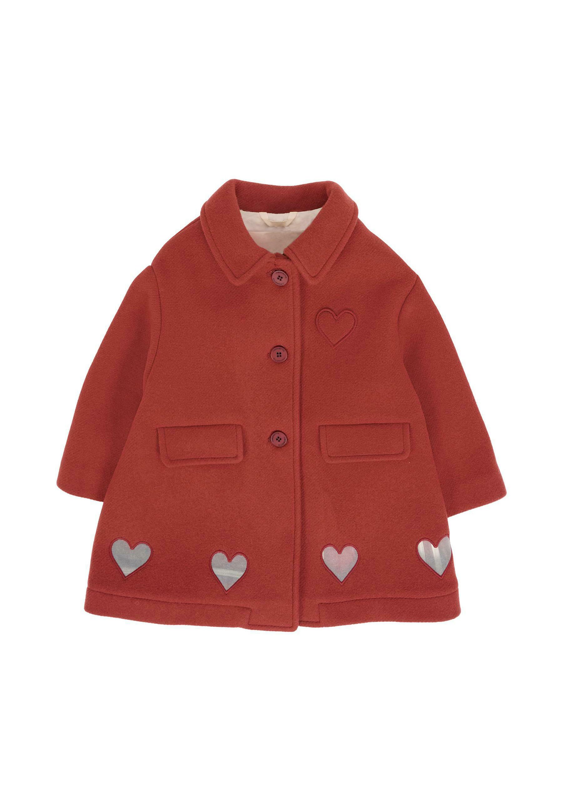 Simonetta Cappotto classico bordeaux