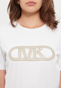 MICHAEL Michael Kors GROMMET EMPIRE - T-shirt basique - white