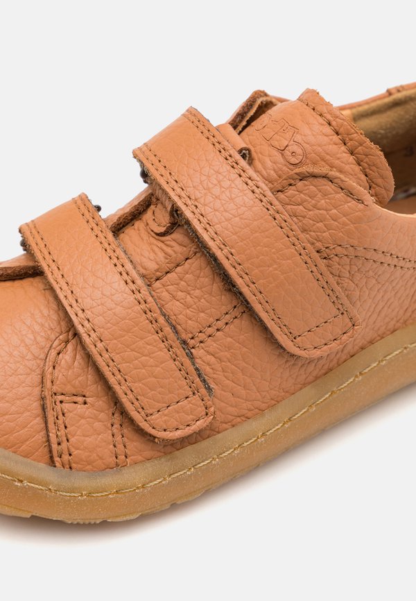 BAREFOOT BASE UNISEX - Touch-strap shoes - cognac2
