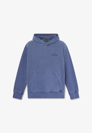 Timberland, GD PRINT HOODIE. - Hoodie - medium blue