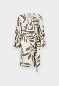JDYSEZEN LIFE DIA - Robe de jour - sandshell/deep lichen green