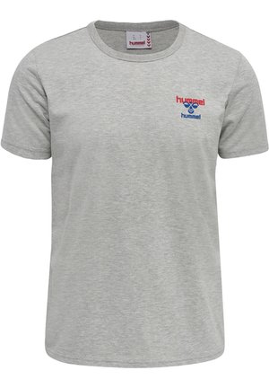 HMLIC DAYTON  - T-Shirt print - grey melange