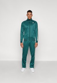 Kappa Treningsdress - green dark/white milk