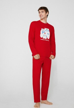SET - Nachtwäsche Set - red
