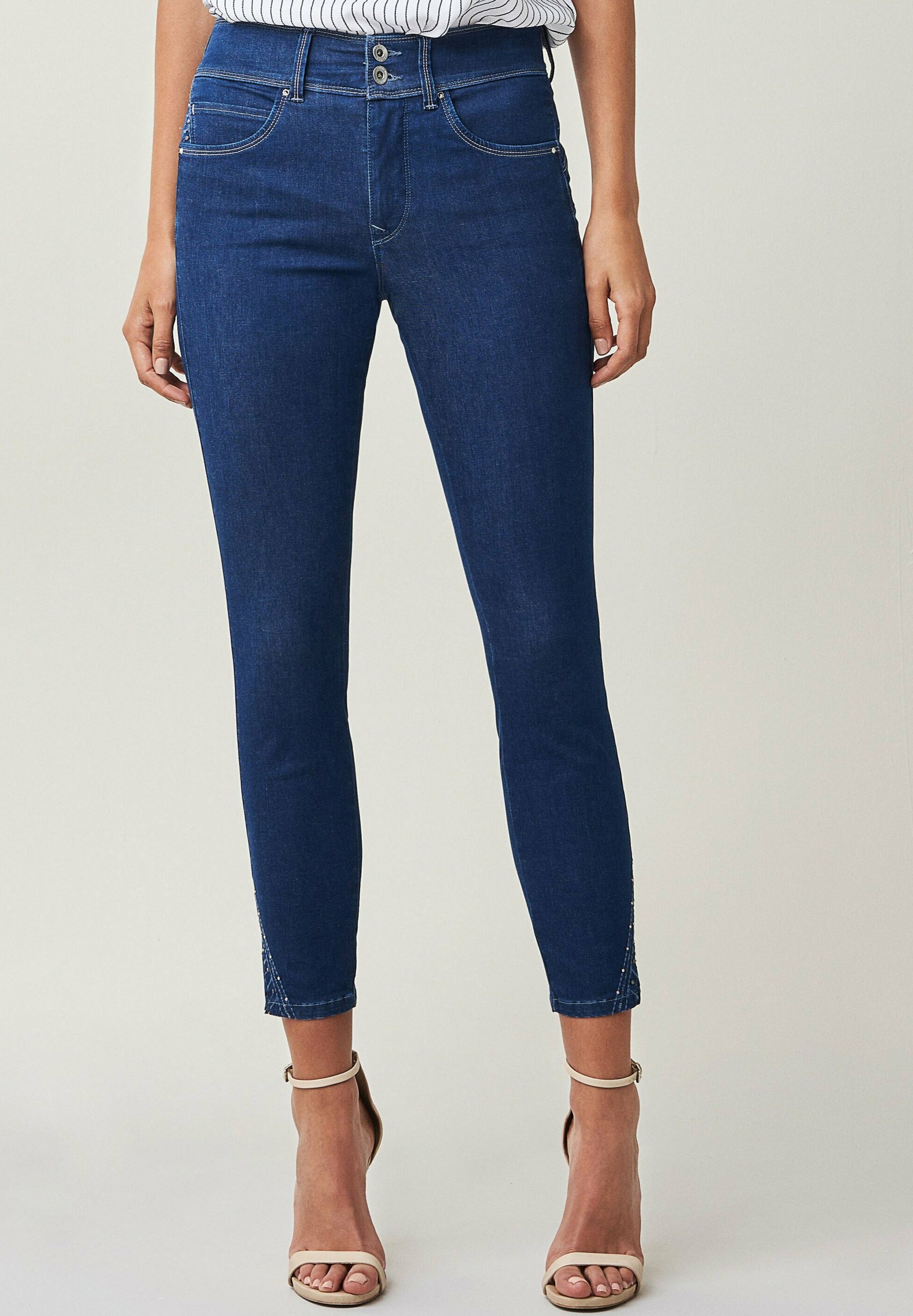Femme SECRET PUSH IN CAPRI - Jeans Skinny Femme SECRET PUSH IN CAPRI - Jeans Skinny