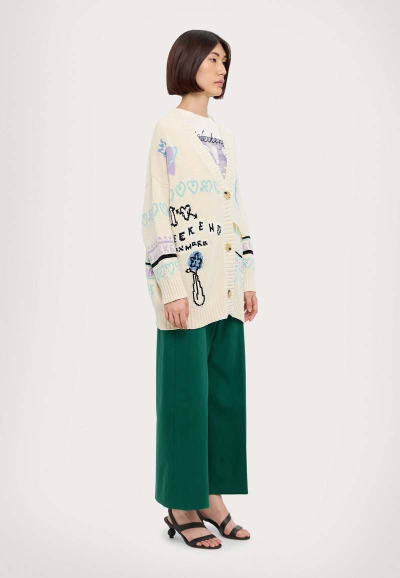 WEEKEND MaxMara Vesta na kopčanje - azzurro
