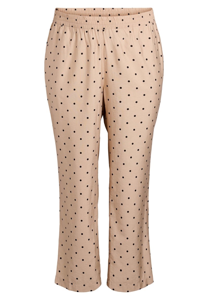 Zizzi Broek zandkleur