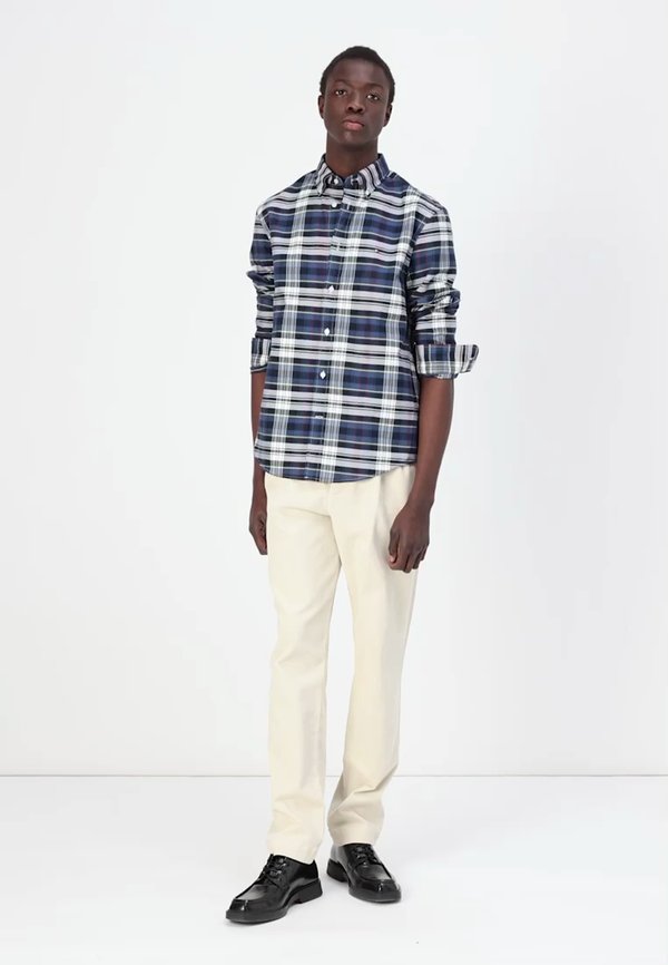 HERITAGE PLAID SHIRT - Shirt - aegean sea3