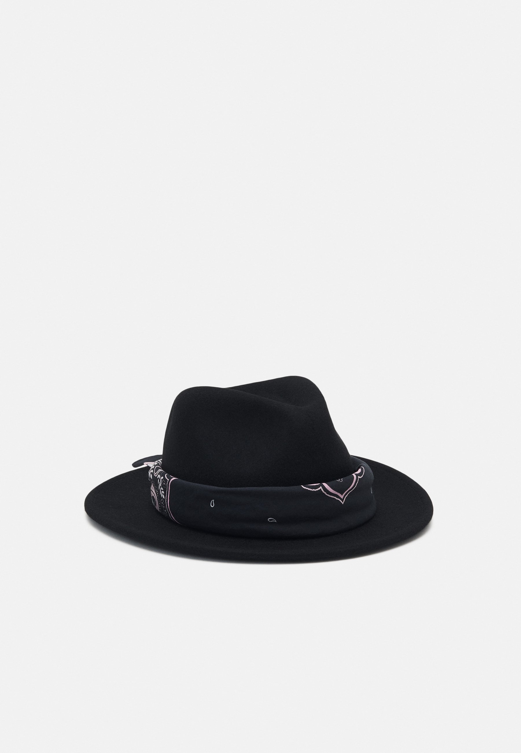 TWINSET CAPPELLO IN PANNO CON BANDANA STAMPATA - Cappello - nero - Zalando