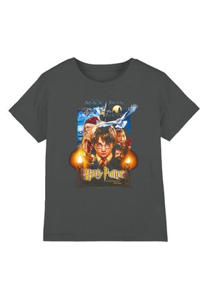 Cotton Soul, HARRY POTTER MOVIE POSTER UNISEX - Print T-shirt - anthracite