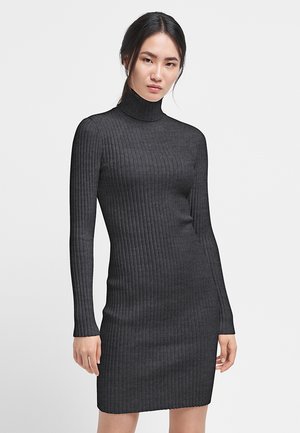 Wolford MERINO RIB - Gebreide jurk - anthr. melé