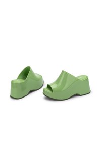 Melissa PATTY - Mules à talons - apple green