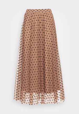 ONLPONERA DOT SKIRT - A-lõikeline seelik - leaveless tree/dots black