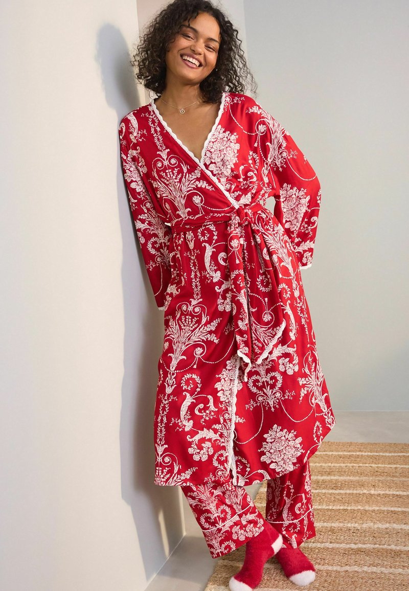 Laura Ashley Chalatas - red