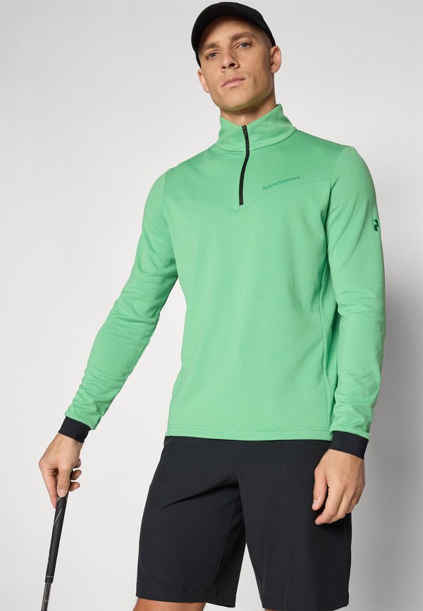 CHASE HALF ZIP - Long sleeved top - peppermint2