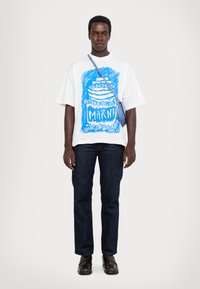 Marni Marškinėliai su spaudiniu - white