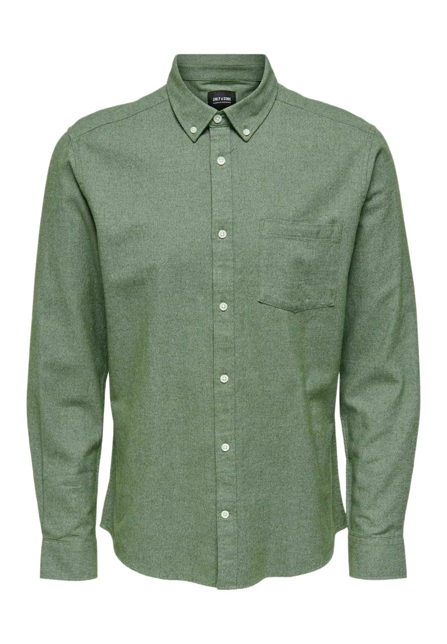 Only \u0026 Sons ONSNIKO LIFE SHIRT - Camicia - rifle green/verde - Zalando.it