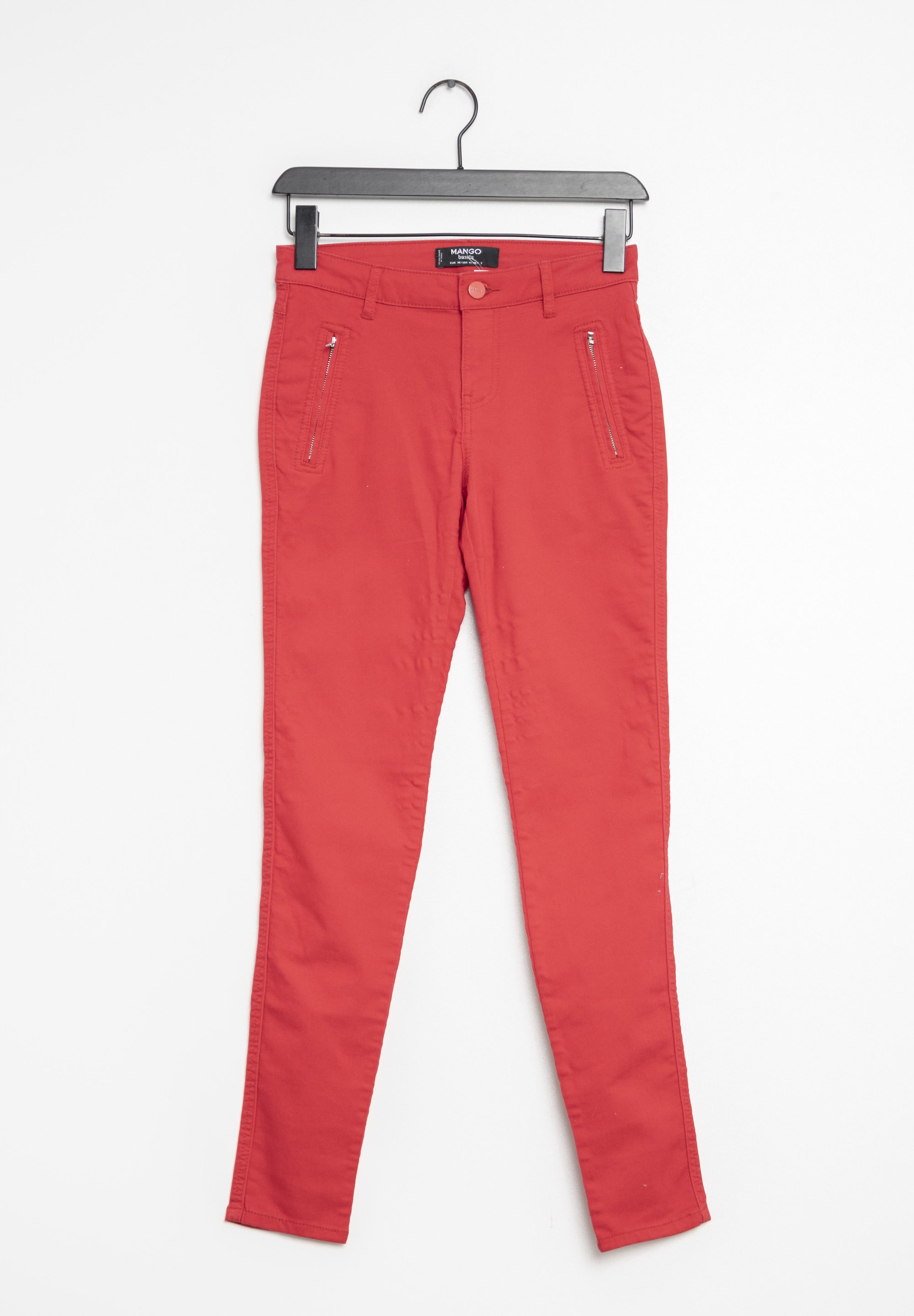Trousers Femme Mango Mango Trousers Red (Pre-owned)