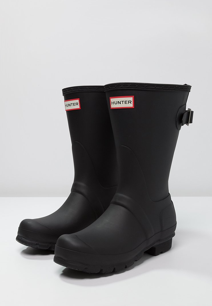black hunter adjustable boots