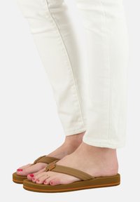 Reef - CUSHION BREEZE - T-bar sandals - tan smoothie Thumbnail Image 1