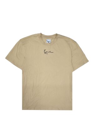 SMALL SIGNATURE - T-Shirt basic - sand