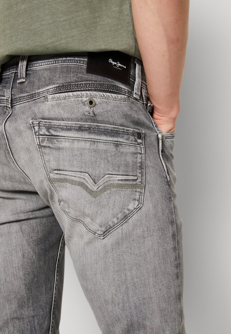 Pepe Jeans SPIKE - Vaqueros - denim/denim gris - Zalando.es