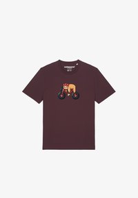 Geselecteerd, red brown