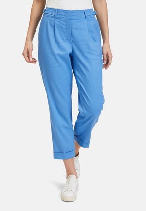 Trousers - blue melange