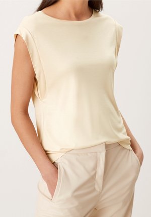 T-shirt basic - light yellow