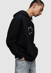 AllSaints TIERRA - Felpa con cappuccio - black