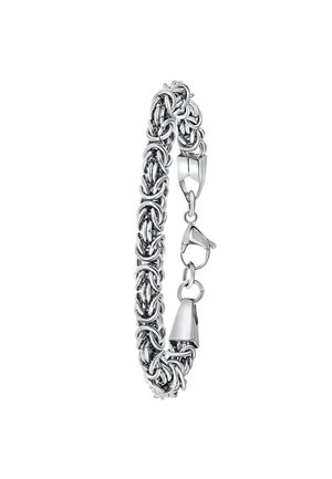 Lucardi STALEN KONINGSSCHAKEL - Armband - silver-coloured
