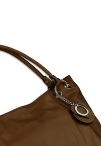 DrachenLeder Handtas - helltaupe braun