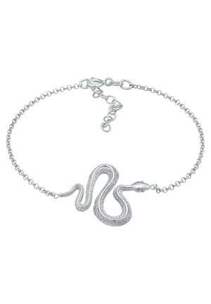BASIC SNAKE - Bracelet - silberfarben