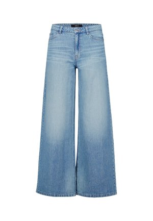 zero, Wide Leg - middle blue denim