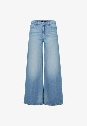 zero, Wide Leg - middle blue denim