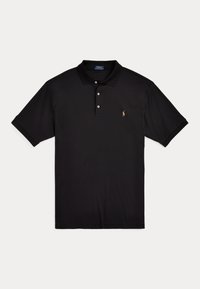 SOFT COTTON POLO SHIRT - Polo shirt - black