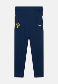 Puma - PORTUGAL FPF TRAINING PANTS JR UNISEX - Nacionalinės rinktinės apranga - persian blue/sugared almond Miniatiūros vaizdas 1