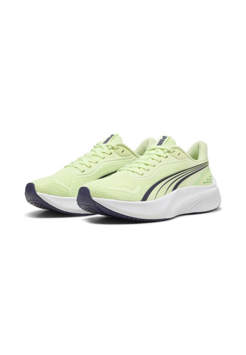 PUMA POUNCE LITE JR KIDS INDOOR TRAINERS 401512 12 APPLE SPRITZ DEEP PLUM WHITE UNISEX - Zapatillas - apple spritz-deep plum-white — foto 2