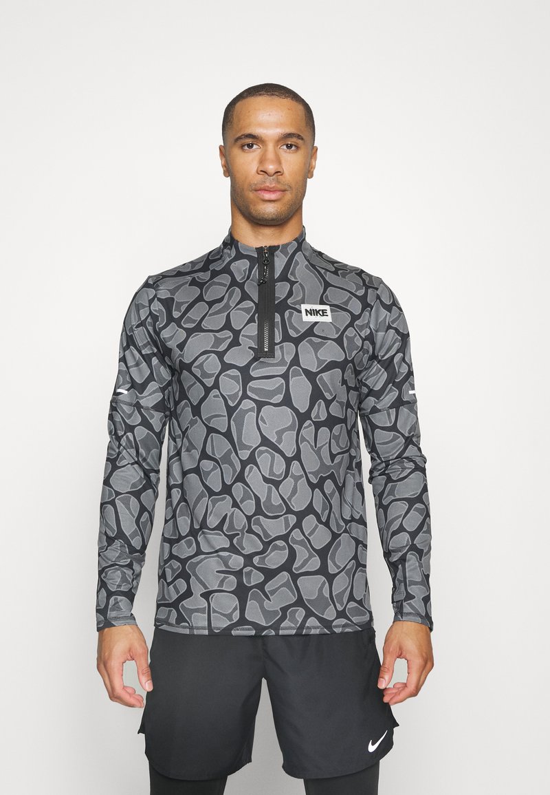 Nike Performance Tshirt à manches longues smoke grey/black/light