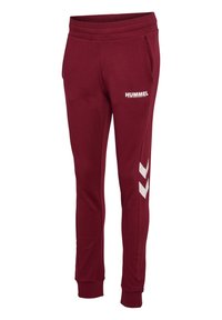 Hummel LEGACY TAPERED  - Træningsbukser - cabernet