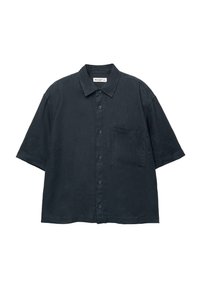 LINEN BLEND - Chemise - dark blue