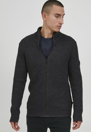 11 Project PRXANDER - Strickjacke - dark grey melange