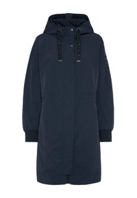 Soccx MIT KAPUZE UND LOGO-DETAILS - Parka - blue navy