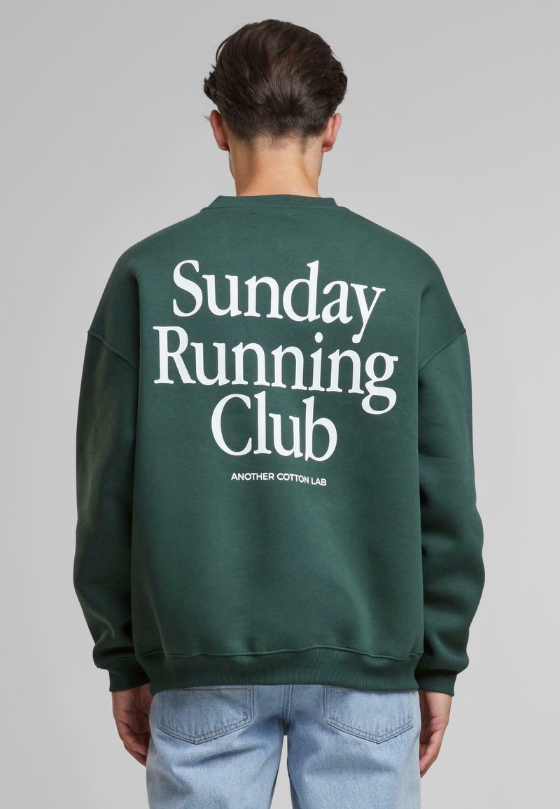 Another Cotton Lab SUNDAY RUNNING CLUB - Felpa - green