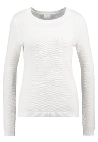 VILA Stickad tröja - off-white