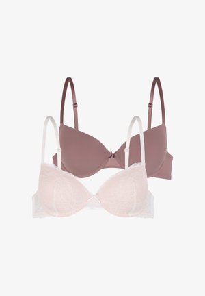 DORINA, 2 PACK - Σουτιέν με μπανέλα - white