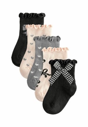 5 PACK - REGULAR FIT - Socks - monochrome