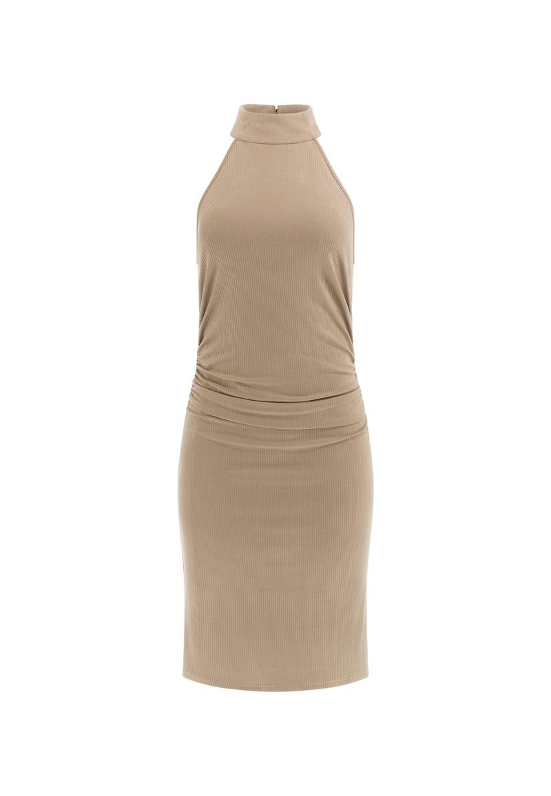 Guess MITTELLANGES BODYCON - Cocktail dress / Party dress - beige