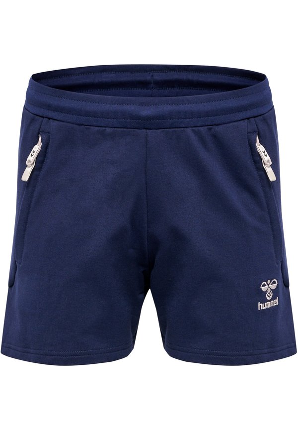 HMLMOVE GRID COT - Kurze Sporthose - marine