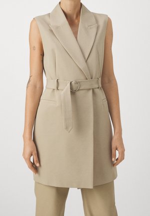 Veste sans manches - beige